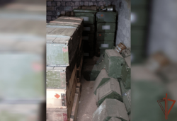 Скрытый полевой склад с боеприпасами обнаружили разведчики Росгвардии и сотрудники ФСБ в ЛНР Скрытый полевой склад с боеприпасами обнаружили разведчики Росгвардии и сотрудники ФСБ в ЛНР