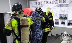 Межведомтсвенной пожарно-тактическое учение Росгвардии и МЧС прошло во Владикавказе Межведомтсвенной пожарно-тактическое учение Росгвардии и МЧС прошло во Владикавказе