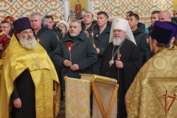 Аллея Героев открыта на территории главного храма Росгвардии Аллея Героев открыта на территории главного храма Росгвардии