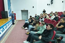 Росгвардейцы рассказали ямальским студентам о возможности обучения в профильных ВУЗах ведомства Росгвардейцы рассказали ямальским студентам о возможности обучения в профильных ВУЗах ведомства