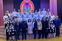 Торжественная церемония посвящения в профильные классы прошла за Полярным кругом Торжественная церемония посвящения в профильные классы прошла за Полярным кругом