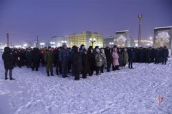 Росгвардия присоединилась к акции, открывающей Год защитника Отечества на Ямале Росгвардия присоединилась к акции, открывающей Год защитника Отечества на Ямале