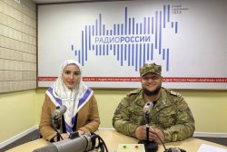 Росгвардеец выступил в очередном выпуске ведомственной радиорубрики в Грозном