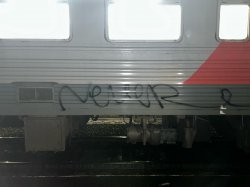 В Мордовии транспортными полицейскими установлены несовершеннолетние, разрисовавшие вагон электропоезда В Мордовии транспортными полицейскими установлены несовершеннолетние, разрисовавшие вагон электропоезда
