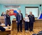В Сызранском ЛО МВД России на транспорте прошло торжественное мероприятие, посвященное Дню Победы В Сызранском ЛО МВД России на транспорте прошло торжественное мероприятие, посвященное Дню Победы