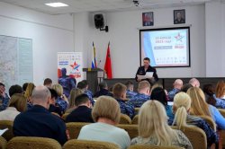 Сотрудники и военнослужащие Главного управления Росгвардии по Московской области приняли участие в Международной патриотической акции “Диктант Победы” Сотрудники и военнослужащие Главного управления Росгвардии по Московской области приняли участие в Международной патриотической акции “Диктант Победы”