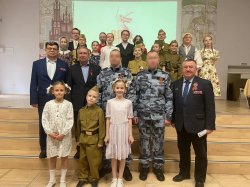 Росгвардейцы приняли участие в акции, посвященной 80-летию Великой Победы