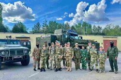 СОБР «Вектор» провел экскурсию для юных патриотов клуба «Братишка» в Волгограде СОБР «Вектор» провел экскурсию для юных патриотов клуба «Братишка» в Волгограде