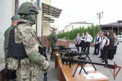 Росгвардия продолжает проводить на Северном Кавказе патриотические мероприятия ко Дню Победы