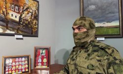 Росгвардеец из Мелитополя поделился славными подвигами своих предков Росгвардеец из Мелитополя поделился славными подвигами своих предков