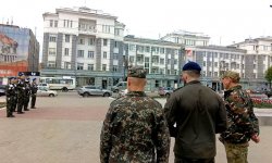 Сотрудники СОБР «Орел» оценили действия участников городского смотра-конкурса «Мы - наследники Победы» Сотрудники СОБР «Орел» оценили действия участников городского смотра-конкурса «Мы - наследники Победы»