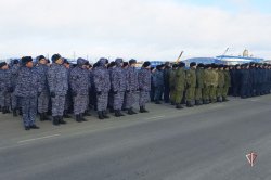 На Ямале Росгвардия приступила к финальным репетициям парадного шествия в честь 80-летия Победы На Ямале Росгвардия приступила к финальным репетициям парадного шествия в честь 80-летия Победы