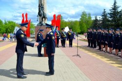 В преддверии Дня Победы судебные приставы приняли присягу В преддверии Дня Победы судебные приставы приняли присягу