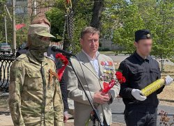 В Запорожской области отправили послание современникам 100-летия Великой Победы В Запорожской области отправили послание современникам 100-летия Великой Победы