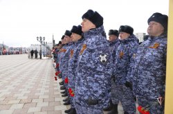 В Салехарде прошли торжественные мероприятия с участием Росгвардии в честь 80-летия Великой Победы В Салехарде прошли торжественные мероприятия с участием Росгвардии в честь 80-летия Великой Победы