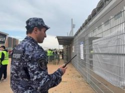 В Дагестане росгвардейцы обеспечили безопасность футбольного матча Российской премьер-лиги В Дагестане росгвардейцы обеспечили безопасность футбольного матча Российской премьер-лиги