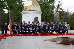Сотрудники Главного управления Росгвардии по Московской области провели памятное мероприятие, посвященное 80-ой годовщине Победы в Великой Отечественн Сотрудники Главного управления Росгвардии по Московской области провели памятное мероприятие, посвященное 80-ой годовщине Победы в Великой Отечественн