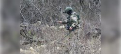Более 70 кг взрывчатки обнаружили росгвардейцы в замаскированном схроне в ЛНР Более 70 кг взрывчатки обнаружили росгвардейцы в замаскированном схроне в ЛНР