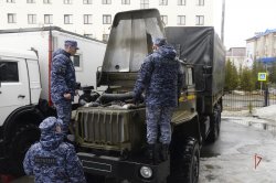 В Росгвардии состоялись мероприятия, приуроченные к переводу техники на летний период эксплуатации в условиях арктического региона В Росгвардии состоялись мероприятия, приуроченные к переводу техники на летний период эксплуатации в условиях арктического региона