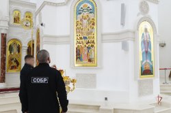 В Салехарде прошел молебен для сотрудников СОБР Росгвардии В Салехарде прошел молебен для сотрудников СОБР Росгвардии