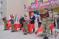 Почётное имя росгвардейца – участника СВО присвоили гвардейскому классу в Астраханской области Почётное имя росгвардейца – участника СВО присвоили гвардейскому классу в Астраханской области