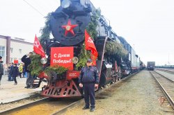 80-летие Победы: Росгвардия обеспечила порядок во время визита тематического поезда на Ямал 80-летие Победы: Росгвардия обеспечила порядок во время визита тематического поезда на Ямал