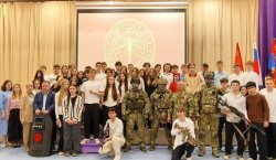 Спецназ "Булат" провел для школьников Балашихи урок мужества и профессионализма Спецназ "Булат" провел для школьников Балашихи урок мужества и профессионализма