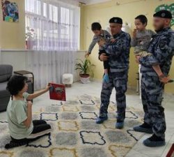 В Дагестане росгвардейцы посетили детское социальное учреждение В Дагестане росгвардейцы посетили детское социальное учреждение