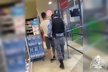 Ульяновские росгвардейцы задержали подозреваемого в мелком хищении Ульяновские росгвардейцы задержали подозреваемого в мелком хищении