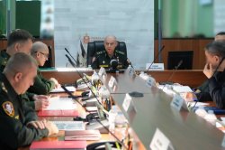 Начальник Управления Росгвардии по Вологодской области принял участие в заседании Военного совета Северо-Западного округа Росгвардии Начальник Управления Росгвардии по Вологодской области принял участие в заседании Военного совета Северо-Западного округа Росгвардии