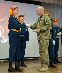 Офицеры СОБР “Булат” подмосковного главка Росгвардии приняли участие в подведении итогов работы военно-патриотического клуба Офицеры СОБР “Булат” подмосковного главка Росгвардии приняли участие в подведении итогов работы военно-патриотического клуба