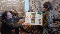Сотрудники Росгвардии навестил многодетную семью в Теберде Сотрудники Росгвардии навестил многодетную семью в Теберде
