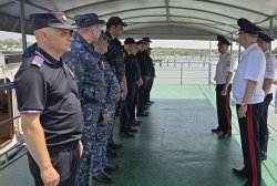 На реке Дон состоялся смотр полицейских катеров с участием начальника УТ МВД России по СКФО На реке Дон состоялся смотр полицейских катеров с участием начальника УТ МВД России по СКФО