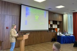Врач-фтизиатр Туберкулезной больницы № 1 МСЧ-24 ФСИН России Екатерина Силяева выступила с докладом на Всероссийской научно-практической конференции Врач-фтизиатр Туберкулезной больницы № 1 МСЧ-24 ФСИН России Екатерина Силяева выступила с докладом на Всероссийской научно-практической конференции