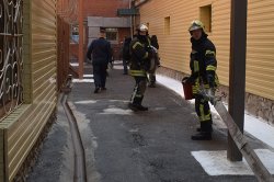 В г. Красноярске пожарные отработали действия при тушении пожара в пенитенциарном учреждении В г. Красноярске пожарные отработали действия при тушении пожара в пенитенциарном учреждении