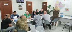 Во Мценске представители Росгвардии приняли участие в ярмарке вакансий Во Мценске представители Росгвардии приняли участие в ярмарке вакансий