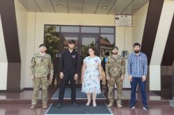 Военнослужащие грозненского соединения Росгвардии присоединились к акции «Российский триколор» в Чеченской Республике Военнослужащие грозненского соединения Росгвардии присоединились к акции «Российский триколор» в Чеченской Республике