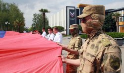 Росгвардейцы Запорожской области приняли участие в патриотических акциях ко Дню России Росгвардейцы Запорожской области приняли участие в патриотических акциях ко Дню России