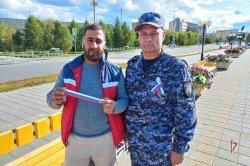 Росгвардия присоединилась к празднованию Дня России на Ямале Росгвардия присоединилась к празднованию Дня России на Ямале