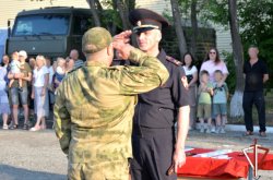 К Дню России росгвардейцам в Кургане вручили ведомственные награды К Дню России росгвардейцам в Кургане вручили ведомственные награды