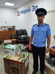 Судебные приставы Республики Марий Эл передали на передовую гуманитарную помощь Судебные приставы Республики Марий Эл передали на передовую гуманитарную помощь