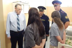 Уполномоченный по правам человека в Красноярском крае посетил СИЗО-5 Уполномоченный по правам человека в Красноярском крае посетил СИЗО-5