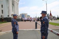 В Мордовии при участии Росгвардии обеспечена безопасность Дня любви, семьи и верности В Мордовии при участии Росгвардии обеспечена безопасность Дня любви, семьи и верности