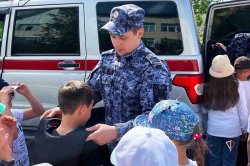 На Ямале продолжается Всероссийская ведомственной акция «Каникулы с Росгвардией» На Ямале продолжается Всероссийская ведомственной акция «Каникулы с Росгвардией»