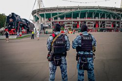 Росгвардия обеспечила безопасность на товарищеском матче "Локомотив" - "Динамо" Росгвардия обеспечила безопасность на товарищеском матче "Локомотив" - "Динамо"