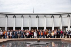 Участники международного мотопробега возложили цветы у Музея Победы Участники международного мотопробега возложили цветы у Музея Победы