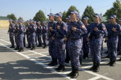 В Грозном новобранцы Росгвардии торжественно присягнули на верность Отечеству В Грозном новобранцы Росгвардии торжественно присягнули на верность Отечеству