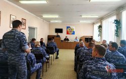 Начальник регионального Управления Росгвардии провел рабочее совещание с сотрудниками вневедомственной охраны Начальник регионального Управления Росгвардии провел рабочее совещание с сотрудниками вневедомственной охраны