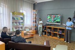 В Канске несовершеннолетние осужденные к наказаниям без изоляции от общества приняли участие в экологической игре В Канске несовершеннолетние осужденные к наказаниям без изоляции от общества приняли участие в экологической игре
