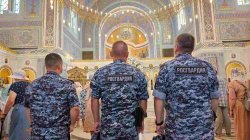 Росгвардейцы в Крыму и Севастополе стали участниками праздничных богослужений в День Крещения Руси Росгвардейцы в Крыму и Севастополе стали участниками праздничных богослужений в День Крещения Руси